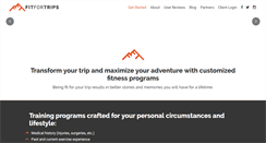 Desktop Screenshot of fitfortrips.com
